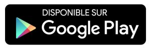 Bouton téléchargement sur play store